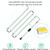 LED Plant Lamp Household Full Spectral Filling Hard Lamp Strip, Style: 30cm 3 Head(Sun Light UK Plug)