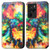 For ZTE Nubia Z30 Pro Colorful Magnetic Horizontal Flip Leather Phone Case with Holder & Card Slot & Wallet(Colorful Cloud)