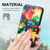 For ZTE Nubia Z30 Pro Colorful Magnetic Horizontal Flip Leather Phone Case with Holder & Card Slot & Wallet(Colorful Cloud)
