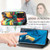 For ZTE Nubia Z30 Pro Colorful Magnetic Horizontal Flip Leather Phone Case with Holder & Card Slot & Wallet(Colorful Cloud)
