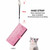 For vivo X70 Pro Lovely Cat and Dog Embossing Pattern Horizontal Flip Leather Phone Case with Holder & Card Slots & Wallet & Cartoon Clasp & Lanyard(Pink)