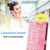 For vivo X70 Pro Lovely Cat and Dog Embossing Pattern Horizontal Flip Leather Phone Case with Holder & Card Slots & Wallet & Cartoon Clasp & Lanyard(Pink)