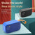 T&G TG296 Portable Wireless Bluetooth 5.0 Speaker Support TF Card / FM / 3.5mm AUX / U-Disk / Hands-free(Blue)