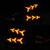 1 Pair VS6-6 Motorcycle LED Steering Tail Lamp 12V Flow Water Light Turn Lamp(Yellow Light)