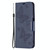 For Samsung Galaxy A22 4G Embossing Two Butterflies Pattern Horizontal Flip Leather Phone Case with Holder & Card Slot & Wallet & Lanyard(Blue)