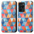 For ZTE Nubia Z30 Pro Colorful Magnetic Horizontal Flip Leather Phone Case with Holder & Card Slot & Wallet(Rhombus Mandala)