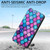 For ZTE Nubia Z30 Pro Colorful Magnetic Horizontal Flip Leather Phone Case with Holder & Card Slot & Wallet(Purple Scales)