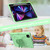 Pure Color PC + Silicone Anti-drop Tablet Tablet Case with Butterfly Holder & Pen Slot For iPad Pro 11 2018 & 2020 & 2021 & Air 2020 10.9(Fresh Green)