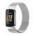 Milano Magnetic Metal Watch Band for Fitbit Charge 5(Silver)