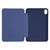 For iPad mini 6 GEBEI Shockproof Horizontal Flip Tablet Case with Three-folding Holder(Royal Blue)