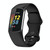 For Fitbit Charge 5 Silicone Watch Band, Size:S (Black)