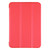 For iPad mini 6 GEBEI Shockproof Horizontal Flip Tablet Case with Three-folding Holder(Red)