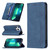 For iPhone 13 Pro Magnetic RFID Blocking Anti-Theft Leather Case with Holder & Card Slots & Wallet (Blue)