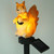 LED Solar Squirrel Lawn Light Outdoor Garden Decoration Landscape Light(Warm White Light)
