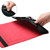 For Samsung Galaxy Tab A7 Lite 8.7 T220/T225 Rhombus Skin Feel Horizontal Flip Tablet Leather Case with Card Slots & Holder(Red)