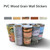 PVC Wood Grain Wall Stickers Bedroom Waterproof Wood Board Stickers Living Room Self-Adhesive Non-Slip Floor Stickers, Specification: Twill Style(MBT002)