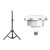 Mobile Phone Live Support Shooting Gourmet Beautification Fill Light Indoor Jewelry Photography Light, Style: 500W Mushroom Lamp + Tripod