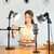 Mobile Phone Live Support Shooting Gourmet Beautification Fill Light Indoor Jewelry Photography Light, Style: 500W Mushroom Lamp + Tripod