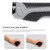 PROMEND GR-504 1 Pair TPR Ergonomic Ball Bicycle Grip Cover (Black Grey) PROMEND GR-504 1 Pair TPR Ergonomic Ball Bicycle Grip Cover (Black Grey)