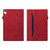 For iPad mini 6 Business Shockproof Horizontal Flip Leather Tablet Case with Holder & Card Slots & Photo Frame & Pen Slot(Red)