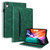 For iPad mini 6 Business Shockproof Horizontal Flip Leather Tablet Case with Holder & Card Slots & Photo Frame & Pen Slot(Green)