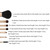 ZOREYA 7-In-1 Makeup Brush Set Brush Blush Brush Foundation Brush With Makeup Brush Bag(New Black) ZOREYA 7-In-1 Makeup Brush Set Brush Blush Brush Foundation Brush With Makeup Brush Bag(New Black)