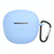 For QCY HT03 Integrated Liquid Silicone Earphone Protective Case with Hook(Sky Blue)