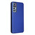 For TCL 30 5G / 30+ Carbon Fiber Texture Horizontal Flip Leather Phone Case(Blue)