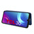 For TCL 30 5G / 30+ Carbon Fiber Texture Horizontal Flip Leather Phone Case(Blue)
