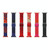 Two-color Nylon Braid Watch Band For Apple Watch Ultra 49mm&Watch Ultra 2 49mm / Series 9&8&7 45mm / SE 3&SE 2&6&SE&5&4 44mm / 3&2&1 42mm(Black Grey) Two-color Nylon Braid Watch Band For Apple Watch Ultra 49mm&Watch Ultra 2 49mm / Series 9&8&7 45mm / SE 3&SE 2&6&SE&5&4 44mm / 3&2&1 42mm(Black Grey)