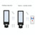 LED Solar Street Lamp Human Body Induction Road Lighting Household Outdoor Garden Light, Style: Body Sensing(Cold White Light) LED Solar Street Lamp Human Body Induction Road Lighting Household Outdoor Garden Light, Style: Body Sensing(Cold White Light)