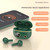 PRO100 TWS Bluetooth 5.2 Noise Canceling Waterproof Earphones 9D Stereo Sports Headphone with Charging Case(White)