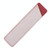 2 PCS Mori Series Handmade Leather Pencil Case Retro Pen Case Stationery(Fog Wax Red)