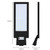 LED Solar Street Lamp Human Body Induction Road Lighting Household Outdoor Garden Light, Style: Body Sensing(Warm White Light)