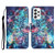 For Samsung Galaxy A52 5G / 4G Painted Pattern Horizontal Flip Leather Case with Holder & Card Slot & Wallet(Starry Mandala)