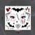 10 PCS Water Transfer Stickers Children Cartoon Halloween Funny Tattoo Stickers Horror Decoration Face Stickers(FK-011)