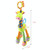 Baby Carriage Hanging Toy 0-1 Year Old Bell Teether Giraffe Bed Bell(Purple)