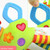 Baby Carriage Hanging Toy 0-1 Year Old Bell Teether Giraffe Bed Bell(Purple)