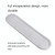 10 PCS G12S Headset Earphone Protection Cover Neoprene Head Beam Protection Pad(Large-Gray)