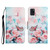 For Samsung Galaxy A21s Painted Pattern Horizontal Flip Leather Case with Holder & Card Slot & Wallet(Peony Butterfly)