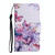 For Samsung Galaxy A22 5G Painted Pattern Horizontal Flip Leather Case with Holder & Card Slot & Wallet(Bright Butterfly)