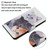 For Samsung Galaxy A11 Painted Pattern Horizontal Flip Leather Case with Holder & Card Slot & Wallet(Three Cats)