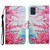 For Samsung Galaxy A51 Painted Pattern Horizontal Flip Leather Case with Holder & Card Slot & Wallet(Red Cherry Blossoms)
