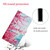 For Samsung Galaxy A21 Painted Pattern Horizontal Flip Leather Case with Holder & Card Slot & Wallet(Red Cherry Blossoms)