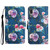 For Samsung Galaxy A02 Painted Pattern Horizontal Flip Leather Case with Holder & Card Slot & Wallet(Fluorescent Rose)