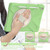 For iPad 10.2 2021 / 2020 / 2019 Silicone + PC Protective Case with Holder & Shoulder Strap(Matcha Green)