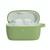 Solid Color Silicone Earphone Protective Case For Jabra Elite 4(Matcha Green)