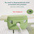Solid Color Silicone Earphone Protective Case For Jabra Elite 4(Matcha Green)