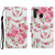 For Samsung Galaxy A21 Painted Pattern Horizontal Flip Leather Case with Holder & Card Slot & Wallet(Rose Flower)