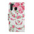 For Samsung Galaxy A21 Painted Pattern Horizontal Flip Leather Case with Holder & Card Slot & Wallet(Rose Flower)